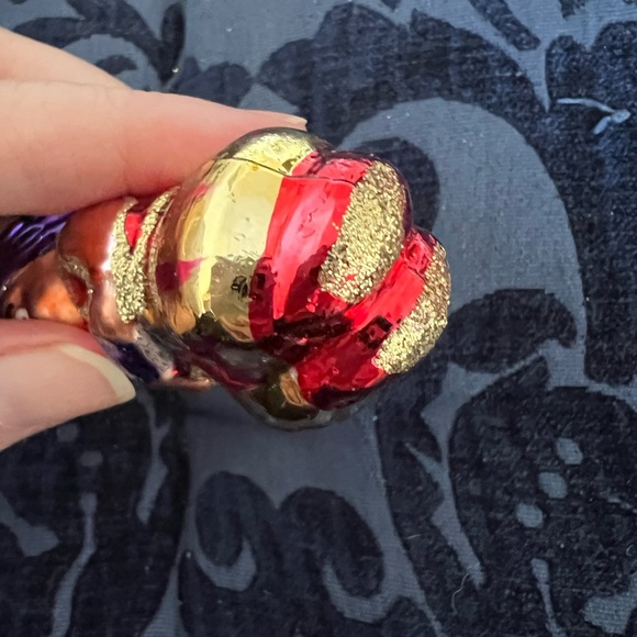 Colorful Vintage Christmas Ornaments Set of 4 - Picture 10 of 12